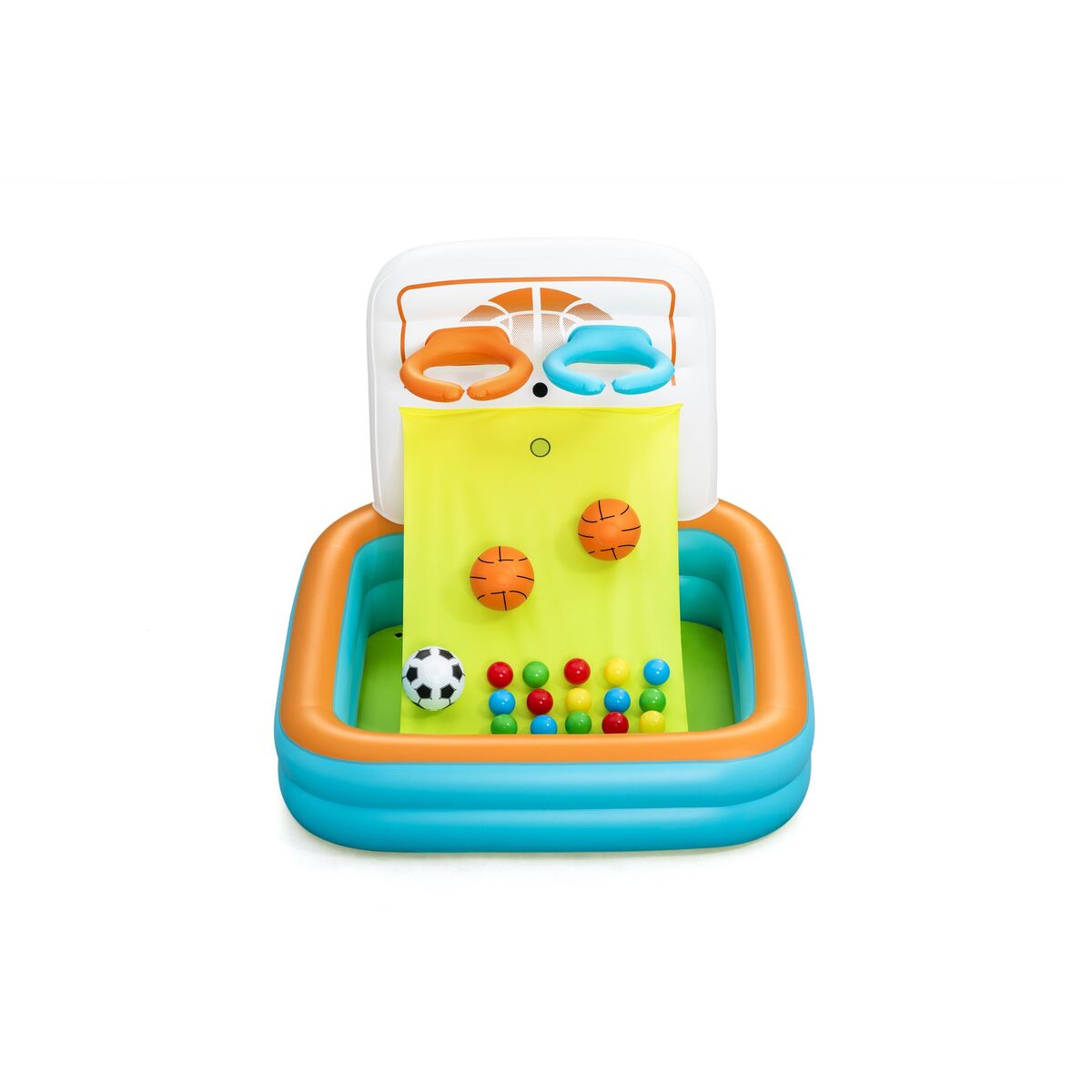 Bestway Inflatable Kids Pool with Baskets, Balls 120x107x84 cm +2 Years Garden 52728