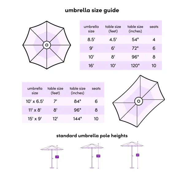 Blue Tilt Beach Umbrella  100.79''