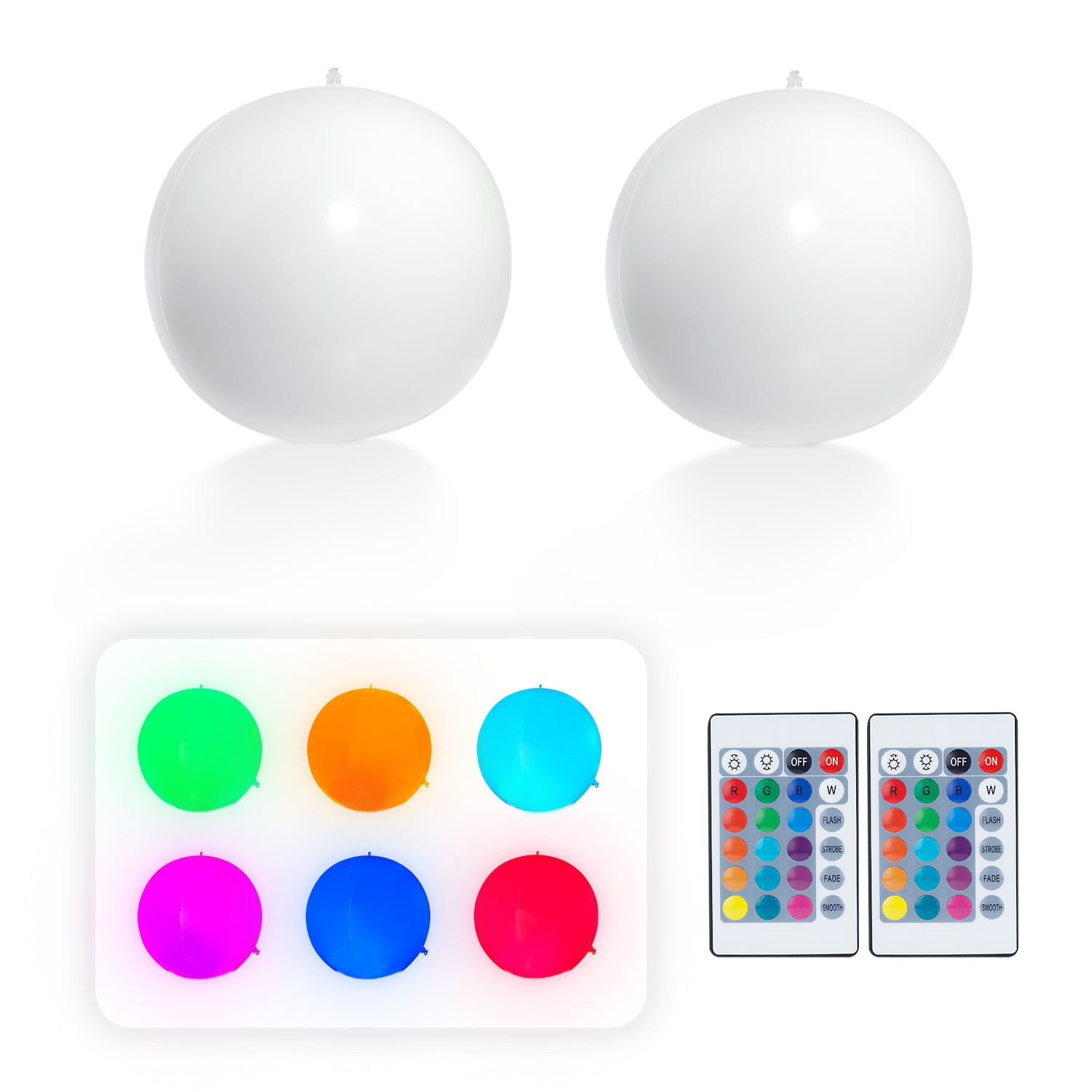 Floating Ball Pool Light Solar Powered